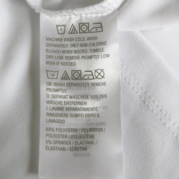 NWOT Susan Graver XXS Modern Essential Sleeveless Hi Low Liquid Knit White Tank - Picture 14 of 16